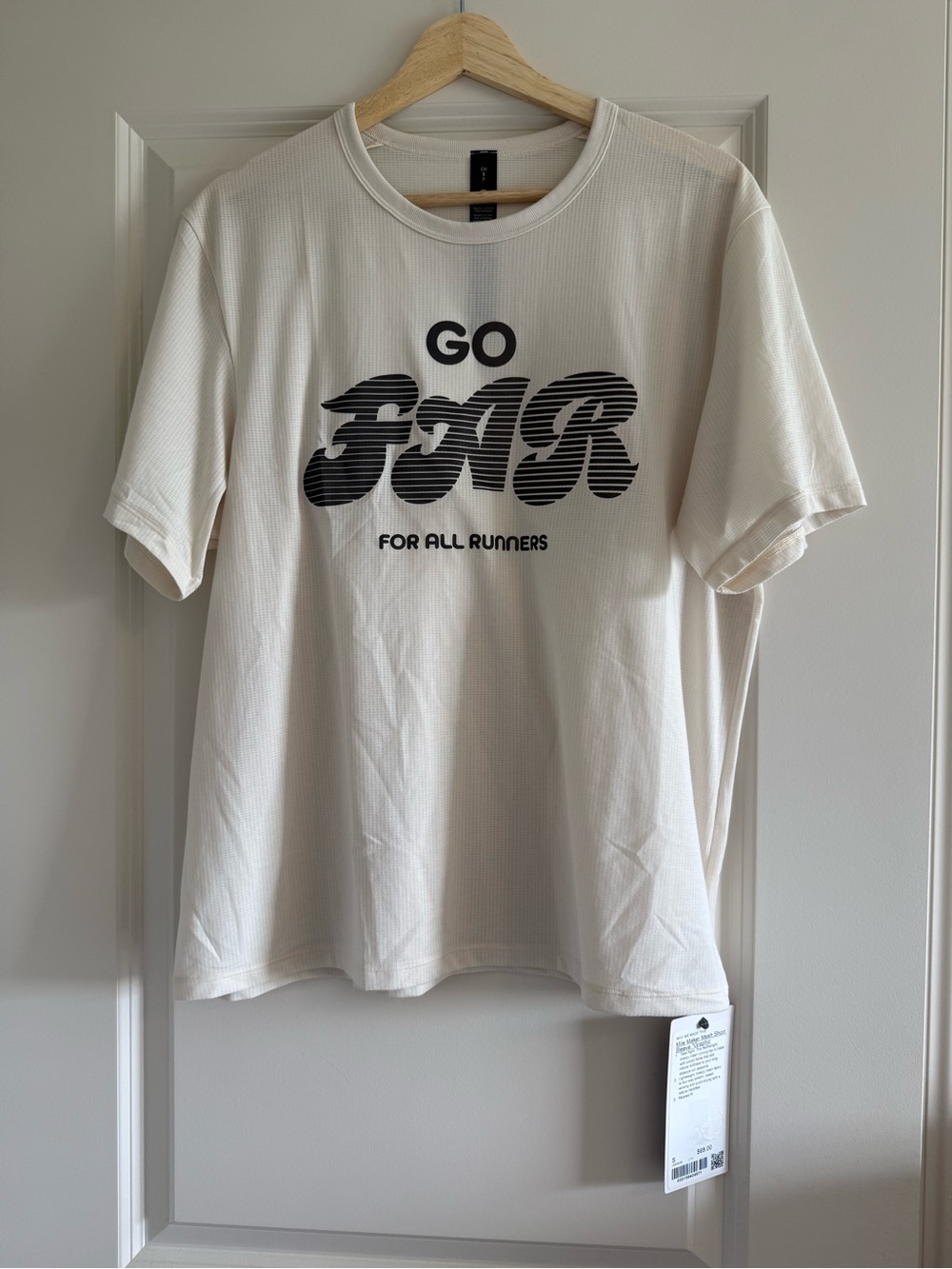 Lululemon Mile Maker Mesh Short-Sleeve Shirt Run Graphic LTIV Men’s Size Small